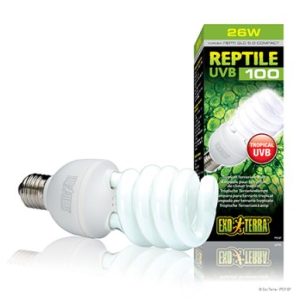 REPTILE UVB 100 ExoTerra, Lysrørslampe, 25W E27