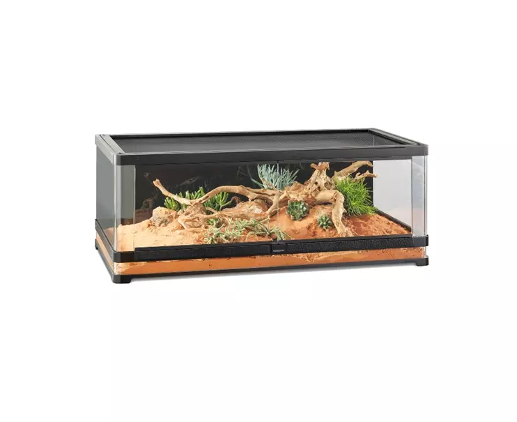Exo Terra, Terrarium, ‘Vista 120’, 120x60x45cm. Panoramaterrarium