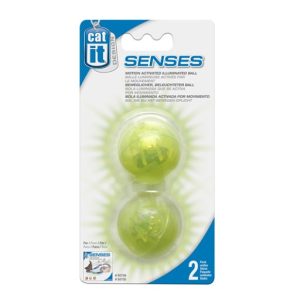 PLAY CIRCUT Erstatningsball, Catit Senses, Blinkende, 2pk.