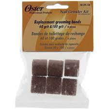 Oster Nail Filer Refil Utskiftbare Slipe Bånd 10 Stk