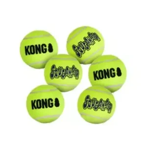 Kong Airdog Squeakair Ball, M, 6pk. 7cm. Tennisball