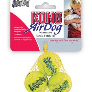 Hundeleke Kong Air Squeaker Ball Xs 3Pk