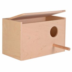 REDEKASSE Undulat, Tre, 21x13x12cm.