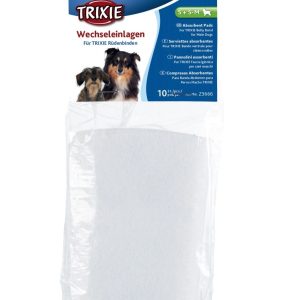 MAGEBÅND-INNLEGG Trixie, Hannhund, S–M, 10stk.
