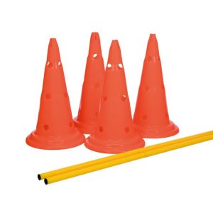 Dog Activity Obstacles, Set 2 Pcs., Ø 30 × 50 Cm, 100 Cm, Or