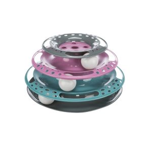 Cirkel Tårn til Katt, Plastikk, Ø 25 Cm/13 Cm