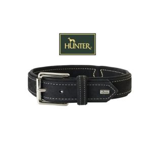 Hunter, Collar, ‘Hunting’, 45/S, Cowleather Black