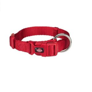 HALSBÅND, Trixie, Rød, Xxs–Xs: 15–25cm./10mm.