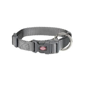 HALSBÅND Trixie, Premium, S–M: 30–45cm./15mm, Graphite