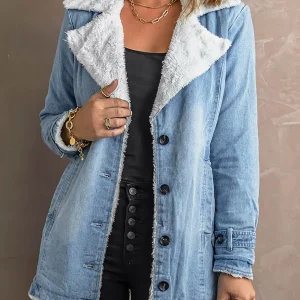 Vinia - Buckle Casual denimjakke