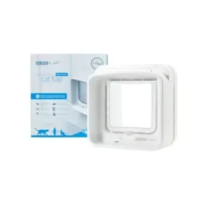 Sureflap Kattedør Dualscan Hvit
