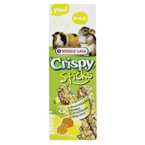 CRISPY STICKS V-L, Sitrusfrukt, Marsvin/Chinchilla 2Stk./110g.