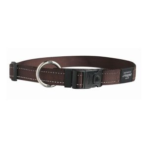 HALSBÅND Rogz, Utility, S, Brun, 11mm. 20-31cm.