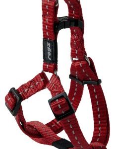 Rogz Sele Step-In XL, Röd 25Mm 67-103Cm