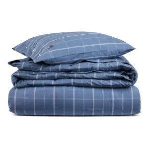 Checked Cotton Poplin Bed Set