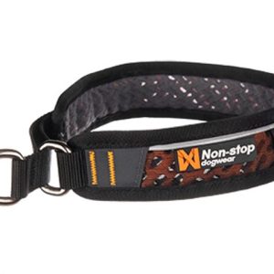 Non-Stop, Rock collar 2.0, unisex, black/orange, XL, single