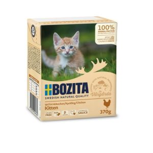 Bozita Bitar I Sås Med Kyckling Kitten 370Gr Tetra Recart