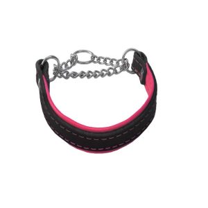 Alac Halvstryp Läder Svart/Cerise 1.8X45Cm