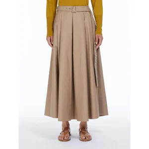 S Max Mara Moira Skjørt Camel