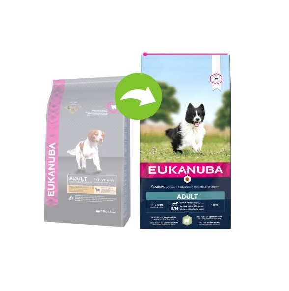 Euk Adult Small & Medium Lamb & Rice 12 kg - Image 2