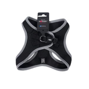 Quick-Fit hundesele, Str. L, 46-53cm, svart