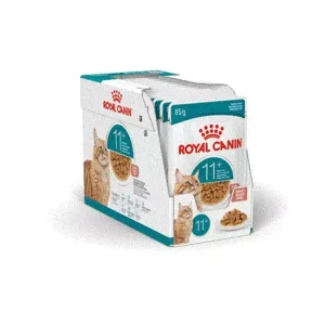 Rc Feline, Ageing 11+, Gravy, 12x85g. Våtfôr til eldre katter