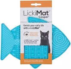 Lickimat Cat Casperljusblå 22X15Cm