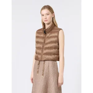Max Mara Favilla vest Camel