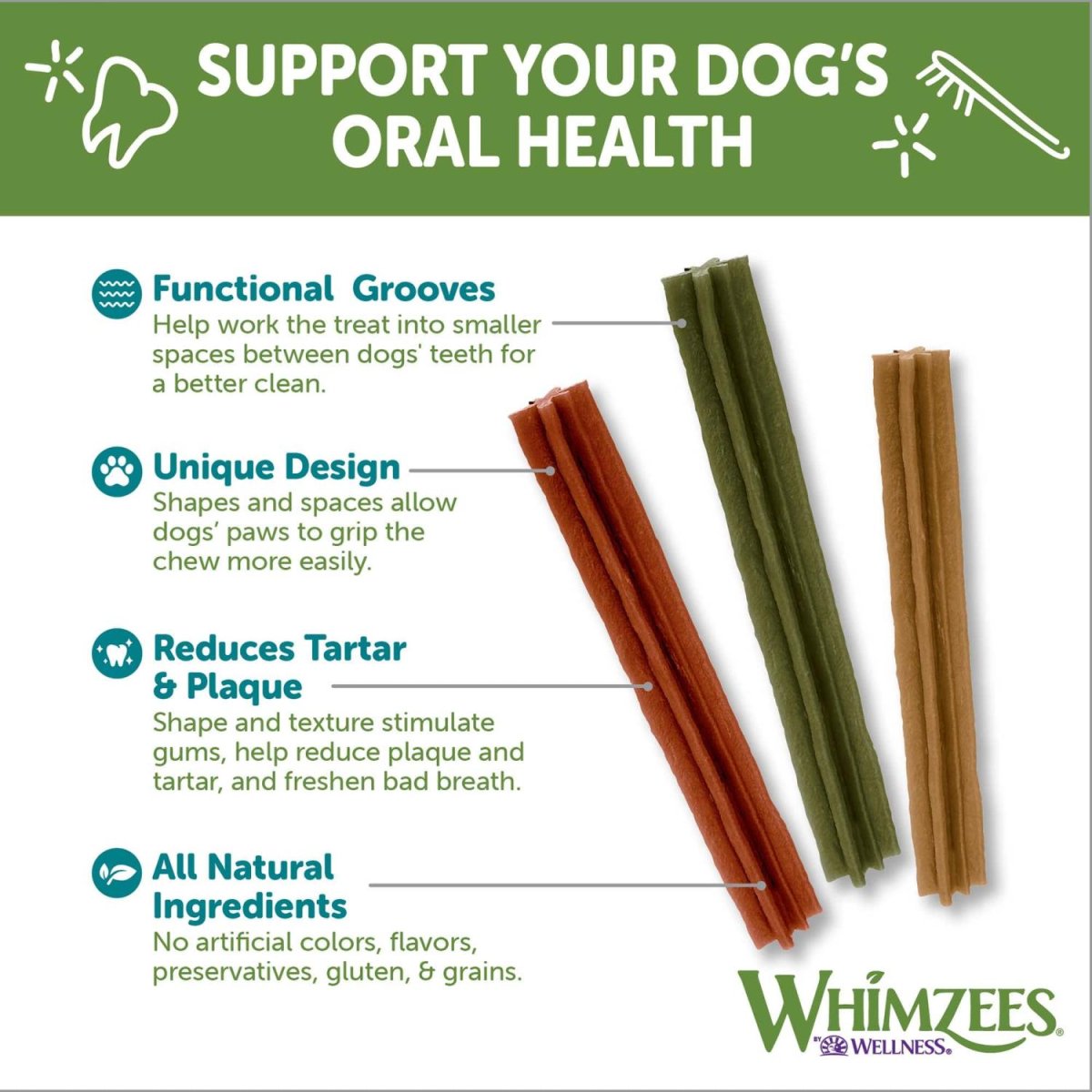 WHIMZEES stix, Large, 60g. - Image 4