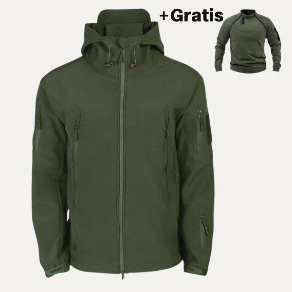 Yugo - Taktisk vanntett allværsjakke med gratis genser - Image 9